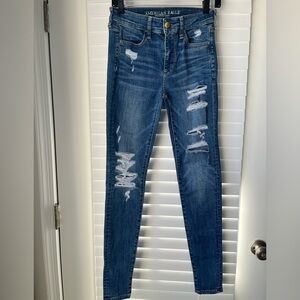 American Eagle Hi-Rise Jeggings Super Stretch